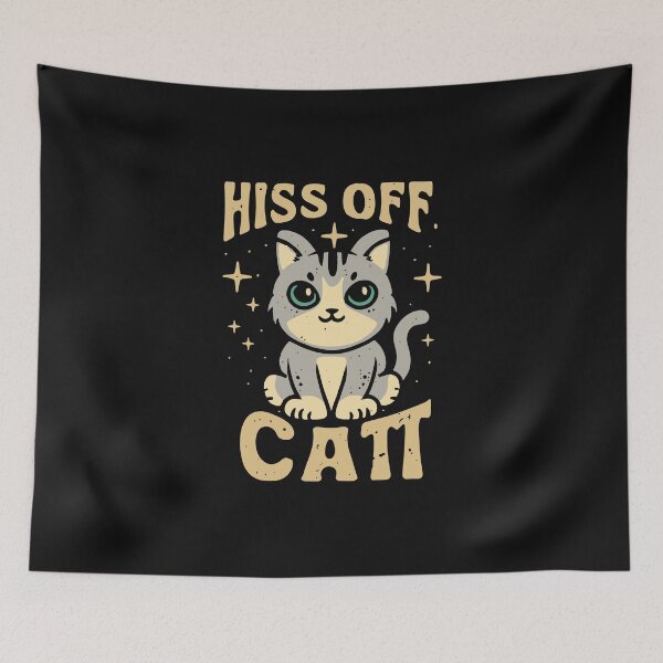 Item preview, Hiss off cat funny sarcastic cats cat lovers super cute T-Shirt designed and sold by MizoX7.