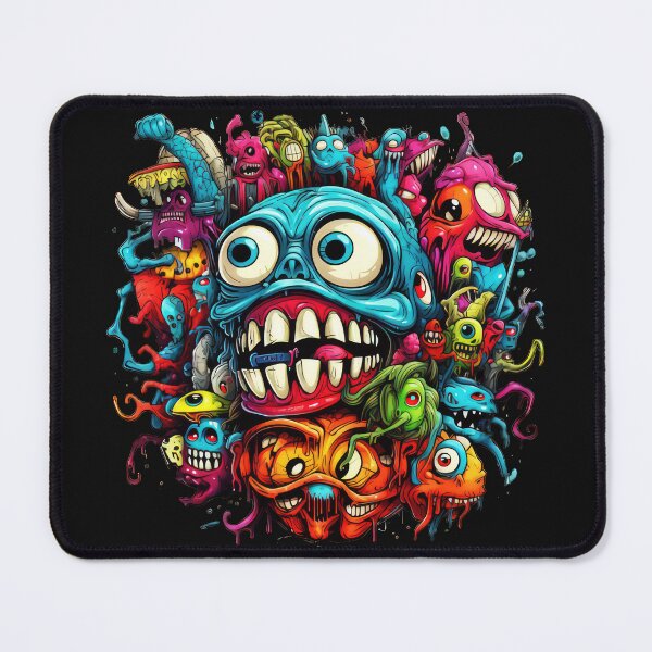 Item preview, Smile Bad Trip, Creature Designs, Acid Smile, Psychedelic Fashion, Acid Puppet, Trippy Styles, Funny Monster designed and sold by psytrancedesign.