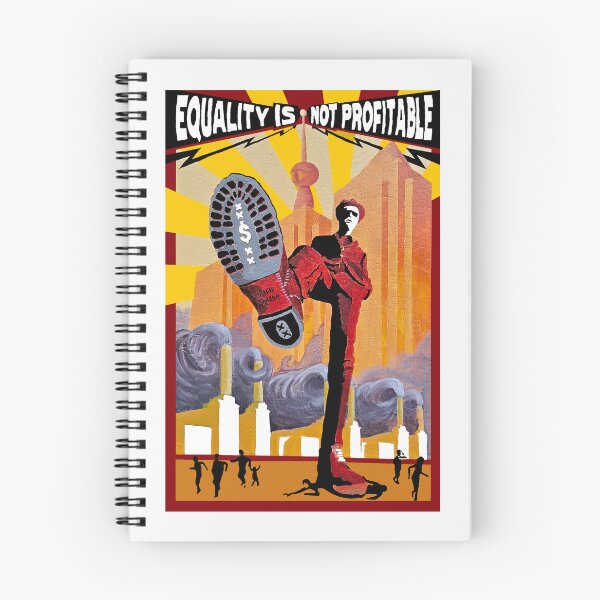 Item preview, Money Man; Equality is not Profitable; designed and sold by StickerApe.