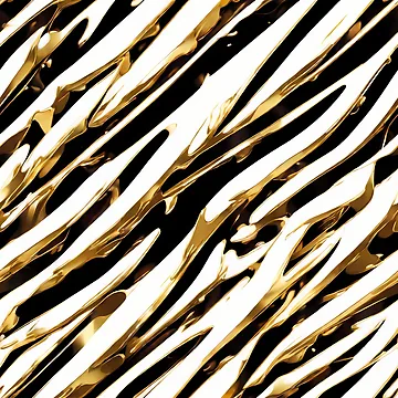 Artwork thumbnail, Metallic Pattern: Gold Pattern by CreativeSparkzz