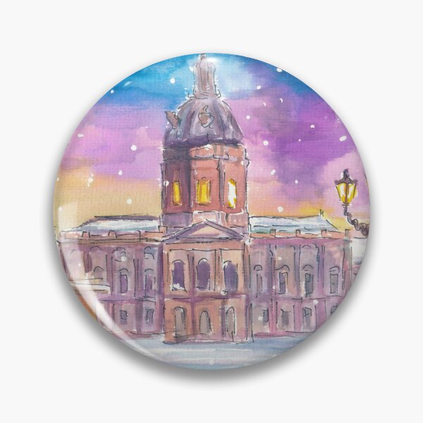 Item preview, Berlin Charlottenburg Castle Winter Pyramid at Night designed and sold by artshop77.