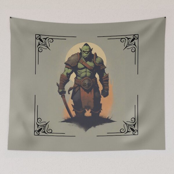 Item preview, Orc Warrior designed and sold by ArtCraftLab.