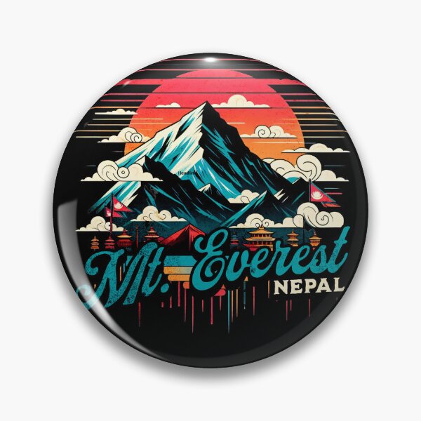 Item preview, Mount Everest Mountain Nepal Design designed and sold by RedDesignSyc.