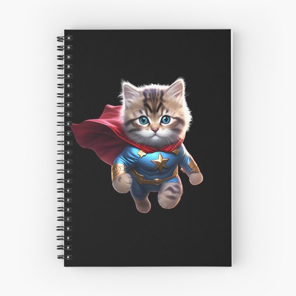 Item preview, Superhero kitty designed and sold by Sopilka.