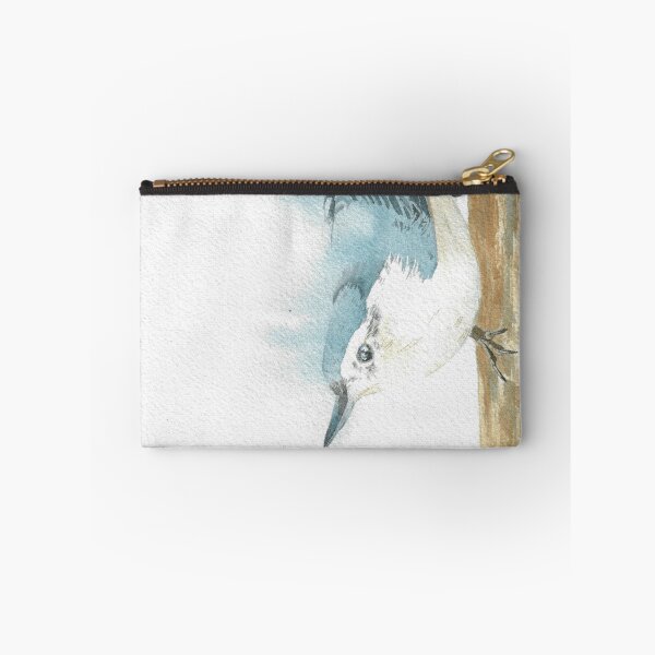 Item preview, white-breasted nuthatch bird portrait v2 designed and sold by L'Atelier Oranjade.