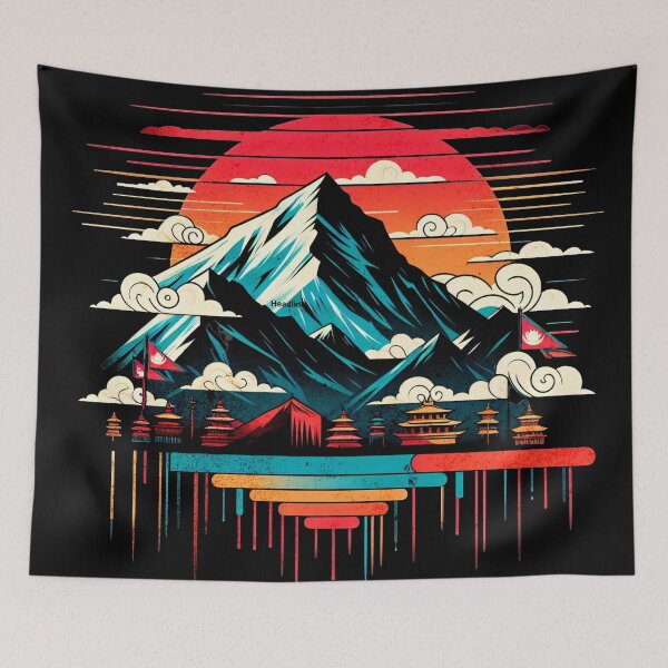 Item preview, Mount Everest Mountain Design designed and sold by RedDesignSyc.