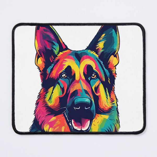 Item preview, a gift for lovers of colorful GERMAN SHEPHERD designed and sold by GroonSpace.