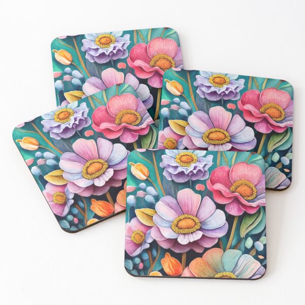 Item preview, logo picture art elegance illustration elegant pattern, delicate color, painting, flowers biological illustrations multicolor designed and sold by gulka8.