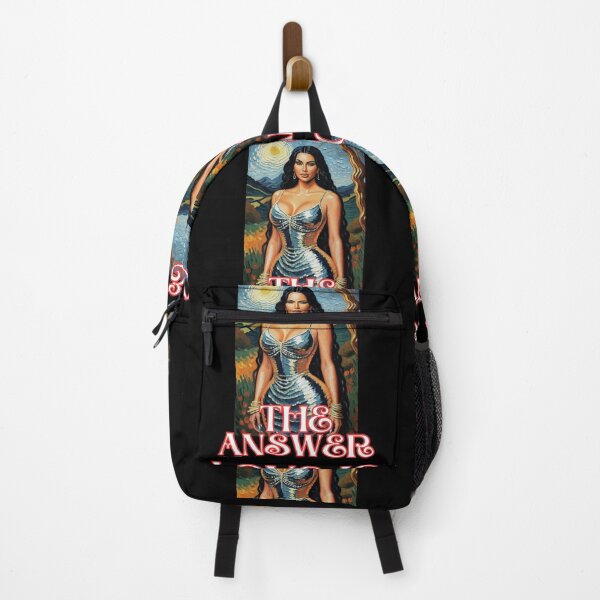 Item preview, Love is the answer- beautiful women in van Gogh style funny motivational gifts designed and sold by thankful-loco.