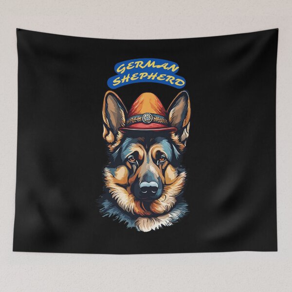 Item preview, a gift for lovers of colorful GERMAN SHEPHERD designed and sold by GroonSpace.