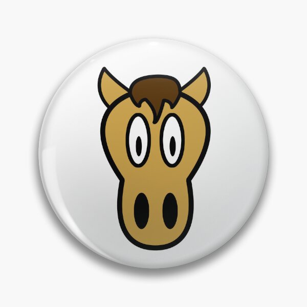 Item preview, Cartoon Buckskin horse designed and sold by 0bsidian0rder.