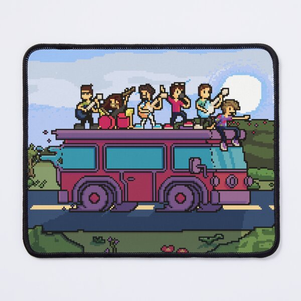 Item preview, Spring Tour Bus - Pixel Art designed and sold by nickmodesigns.