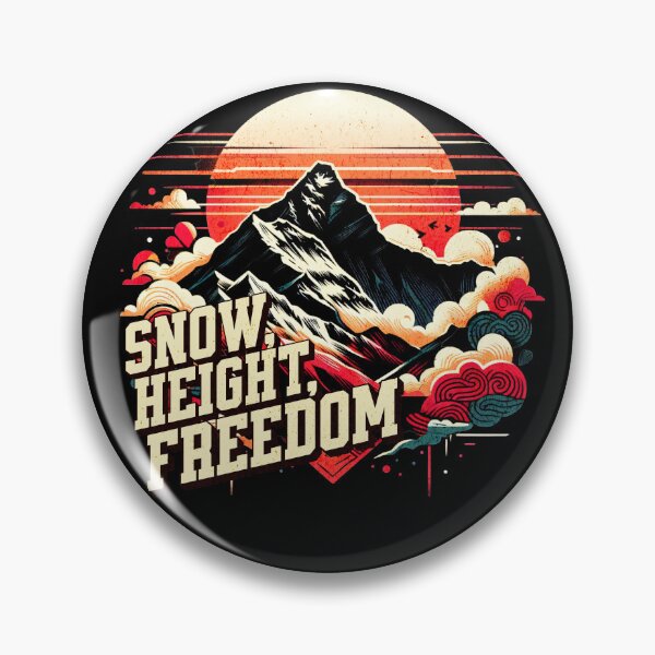 Item preview, Snow, Height, Freedom Everest Mountain Design designed and sold by RedDesignSyc.