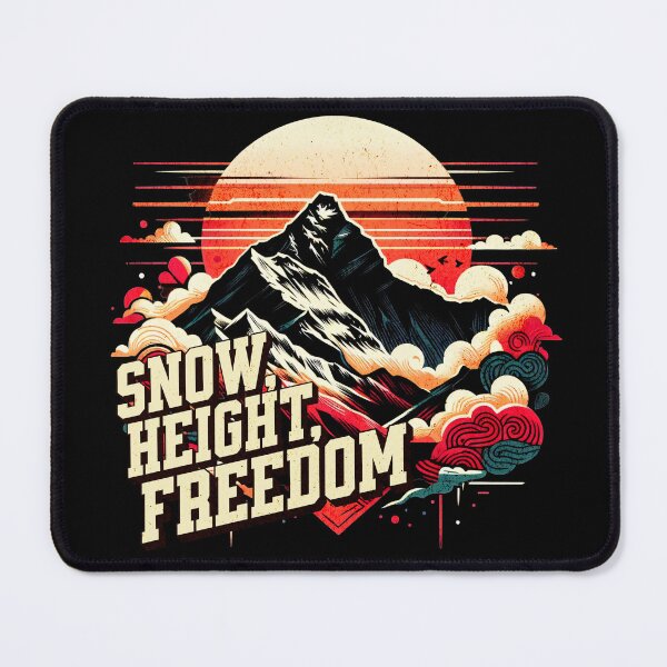 Item preview, Snow, Height, Freedom Everest Mountain Design designed and sold by RedDesignSyc.