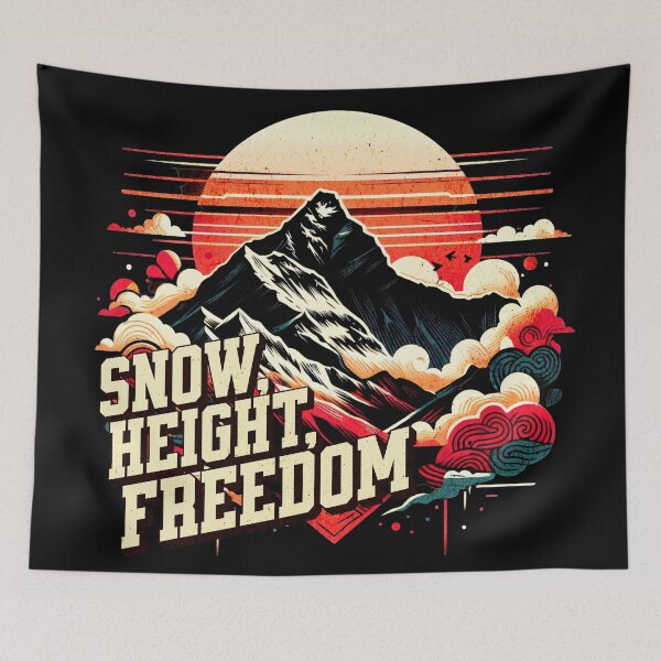 Item preview, Snow, Height, Freedom Everest Mountain Design designed and sold by RedDesignSyc.