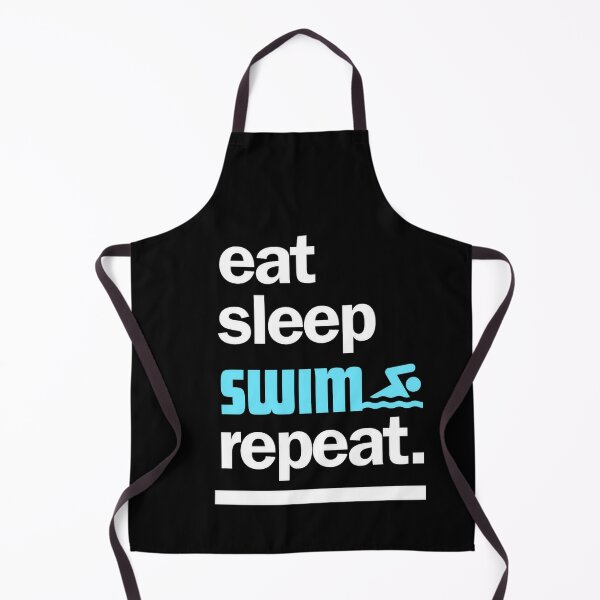 Item preview, Eat Sleep Swim Repeat designed and sold by AImonk.