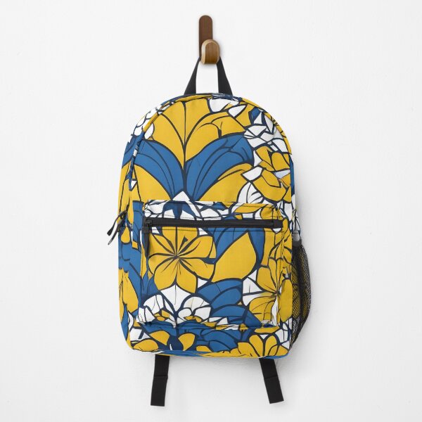 Item preview, Les fleurs bleues et jaunes designed and sold by Geodesologie.