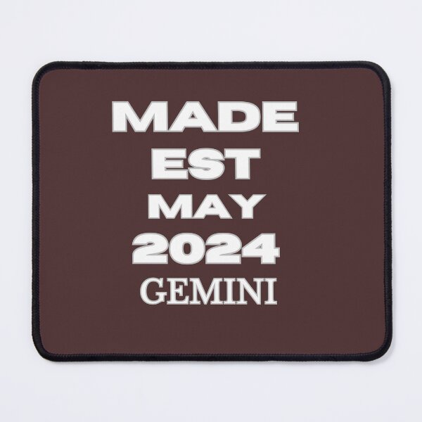Item preview, Made and Est May 2024 Gemini. designed and sold by MAROY-DESIGNS.