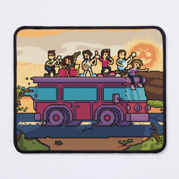 Item preview, Wasteland Tour Bus - Pixel Art designed and sold by nickmodesigns.