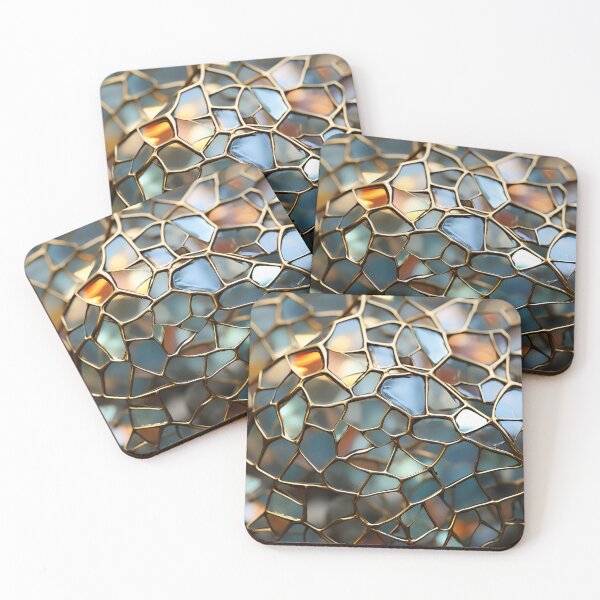 Item preview, "Golden Mosaic Dawn" designed and sold by APARTAI EU.