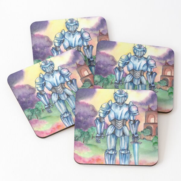 Item preview, Robot Knight Sentinel Guard designed and sold by Kelley-Art.