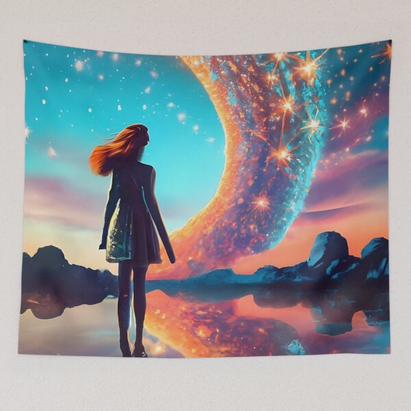 Item preview, Women Ascending Towards The Sky - All in One designed and sold by KeyDesignDecor.