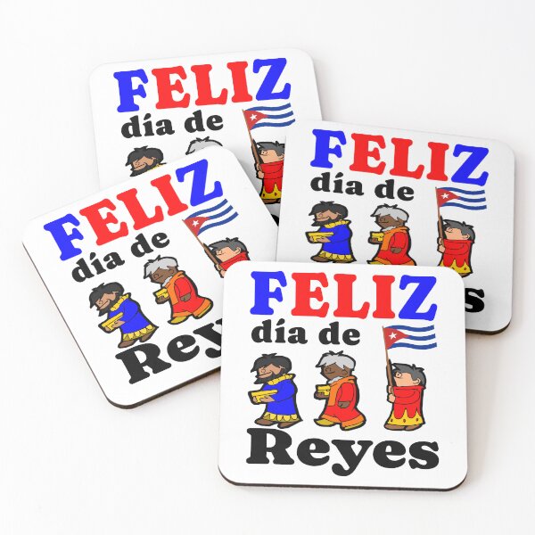 Item preview, Feliz dia de Reyes con bandera de Cuba designed and sold by Verle-art.