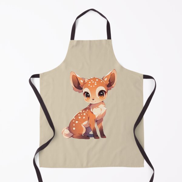 Item preview, Cute Kawaii Happy Cartoon Deer designed and sold by CozyKawaiiArt.