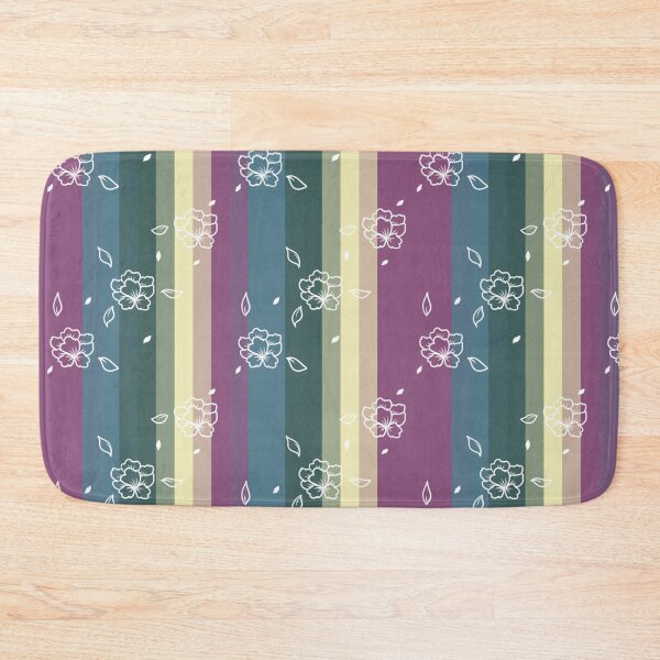 Item preview, stripe flower pattern designed and sold by AtheistBishop.