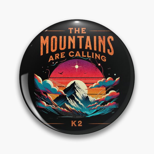 Item preview, The Mountains are Calling K2 Design designed and sold by RedDesignSyc.
