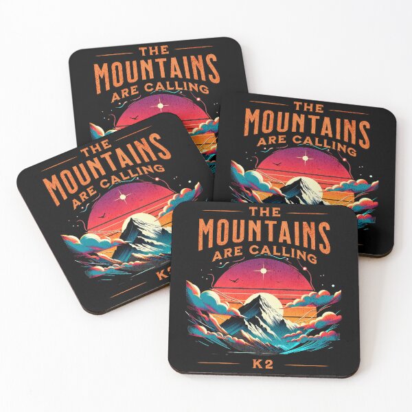 Item preview, The Mountains are Calling K2 Design designed and sold by RedDesignSyc.