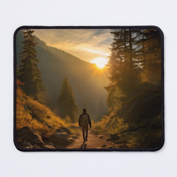 Item preview, Autumn Solitude in the Majestic Mountains designed and sold by Shirtastically.
