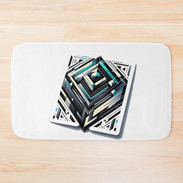 Item preview, Modern Geometric Abstract Art Sticker designed and sold by permeric.