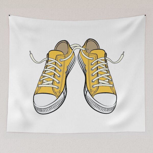 Item preview, Fantastic Yellow Converse Art designed and sold by Islanr.