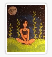 moon goddess Sticker