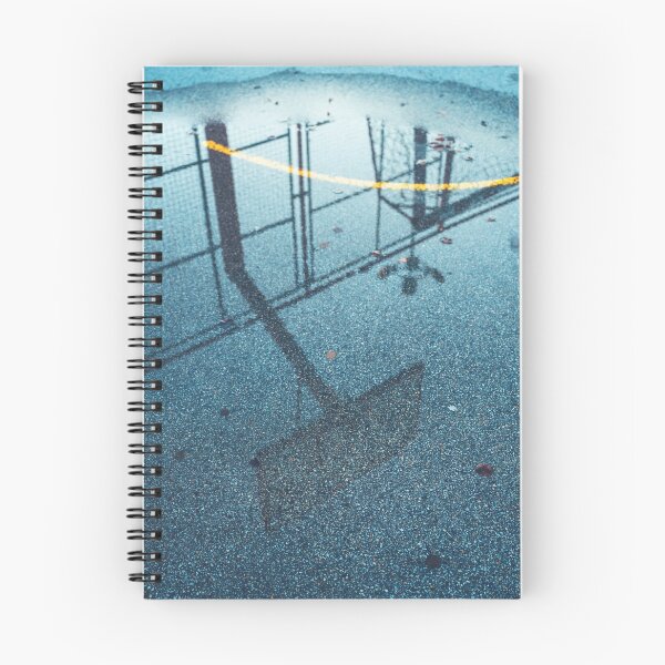 Item preview, Reflection of basketball board and hoops in a pond designed and sold by stevanovicigor.