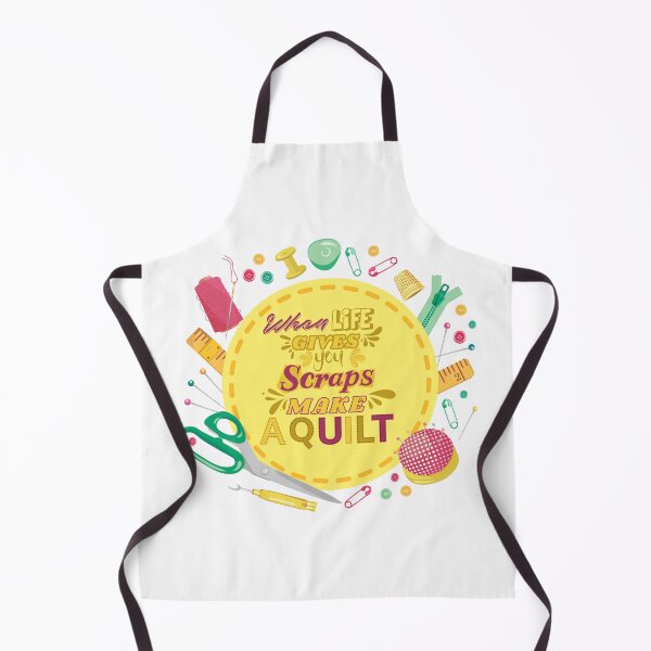Item preview, When Life Gives You Scraps, Make a Quilt - Funny Quilter designed and sold by Wiss2Arts.
