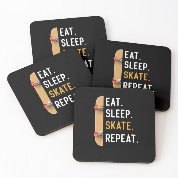 Item preview, Eat Sleep Skate  Repeat designed and sold by BHMARTS.