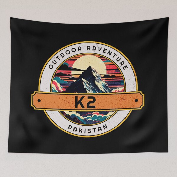 Item preview, Outdoor Adventure Mountain K2 Pakistan Design designed and sold by RedDesignSyc.