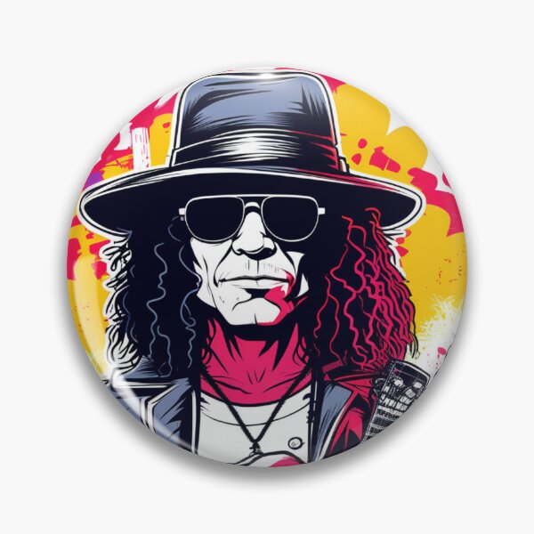 Item preview, Guns N Roses Slash - Painting designed and sold by UmutK.