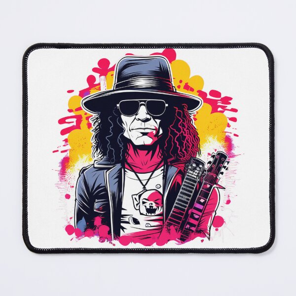 Item preview, Guns N Roses Slash - Painting designed and sold by UmutK.