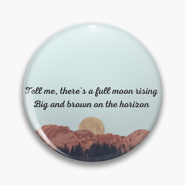 Item preview, Full Moon Rising Neil Halstead Fan Art designed and sold by Etaipal.