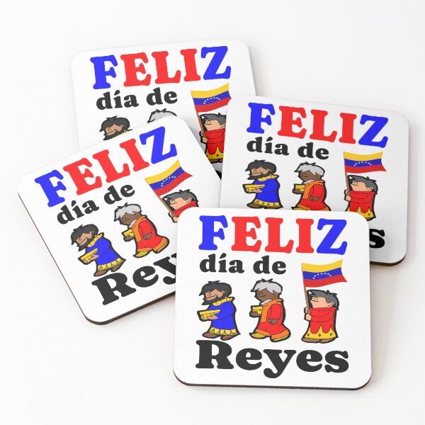 Item preview, Feliz dia de Reyes Magos. Los reyes con bandera de Venezuela designed and sold by Verle-art.