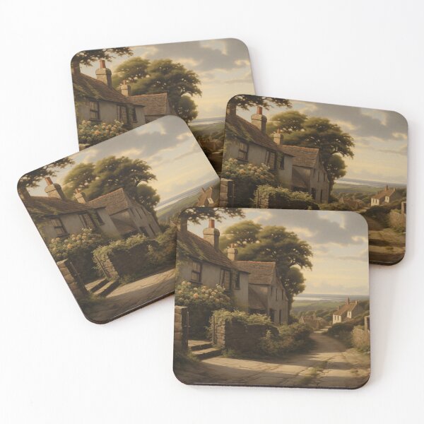 Item preview, Cornish Village - Cornwall designed and sold by goodtextures.