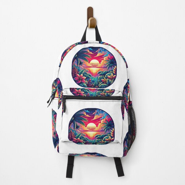 Item preview, Colorful Tropical Night Beach designed and sold by permeric.