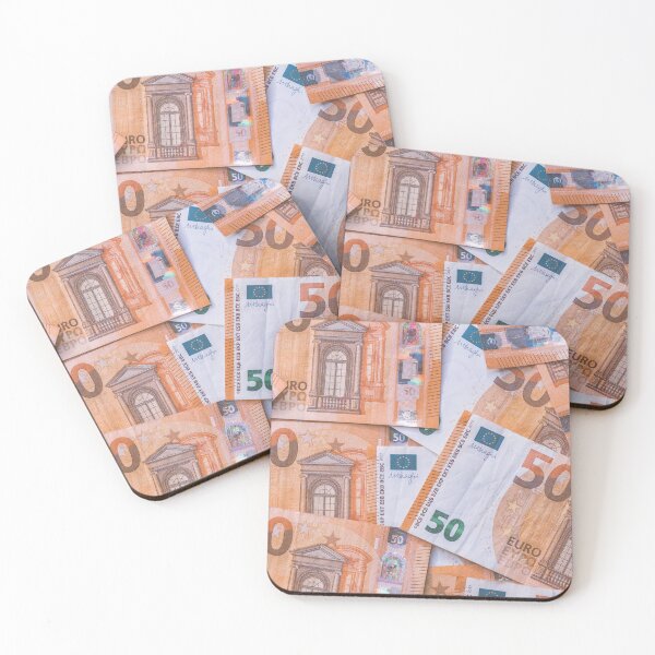 Item preview, Pile of fifty euro banknotes designed and sold by stevanovicigor.