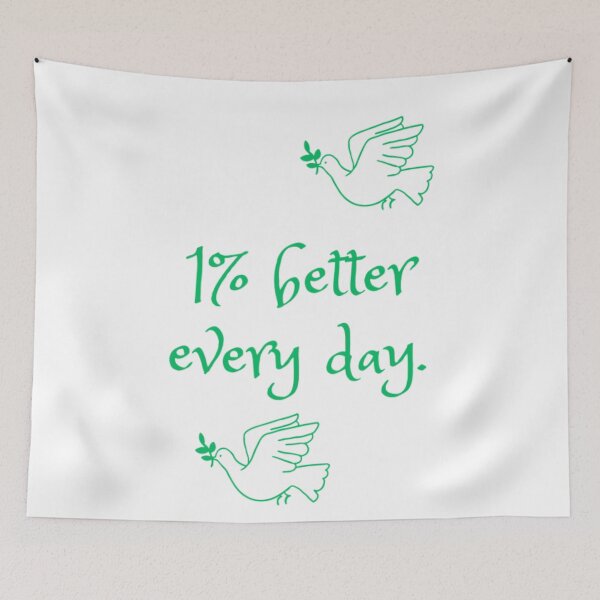 Item preview, 1% better every day. designed and sold by josiasalves65.