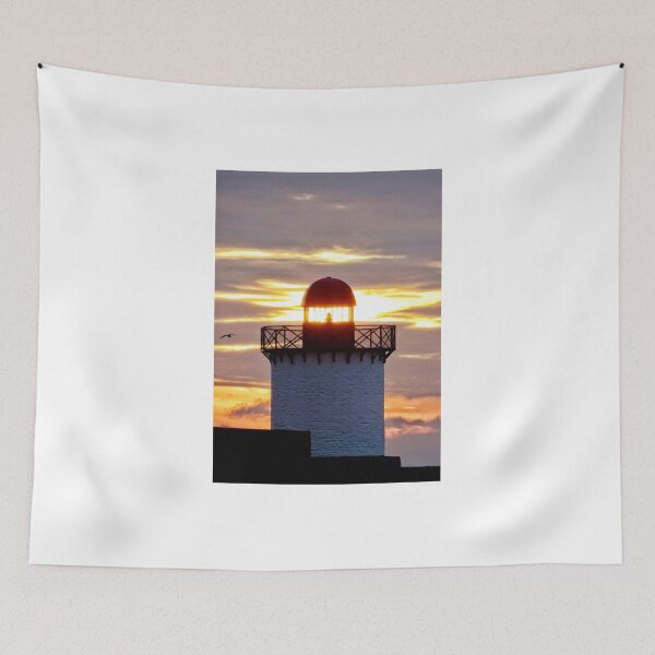 Item preview, Burry Port lighthouse winter sunrise designed and sold by Stephen Peters Burry Port.