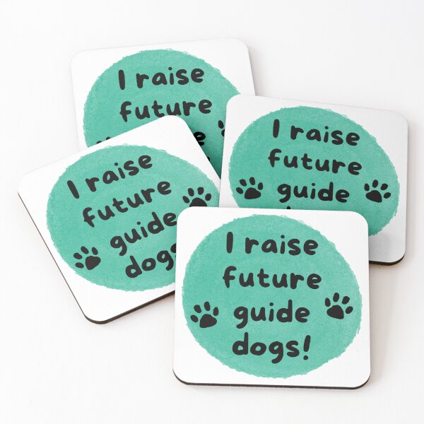 Item preview, I Raise Future Guide Dogs Circle - Green Circle designed and sold by SayWhatYouFeel.