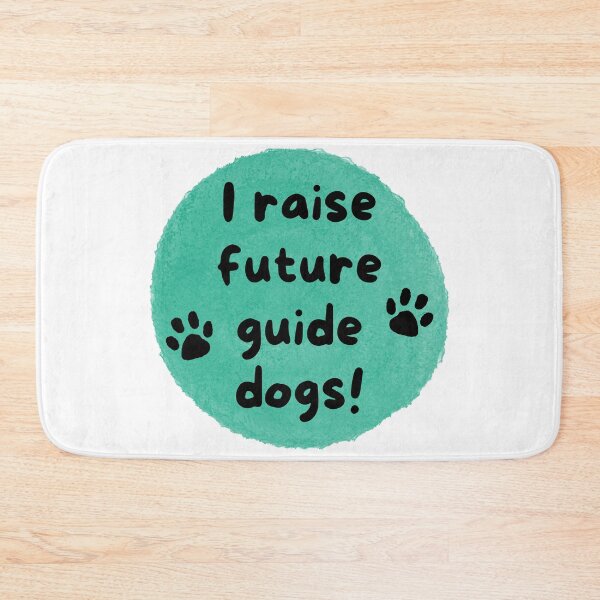 Item preview, I Raise Future Guide Dogs Circle - Green Circle designed and sold by SayWhatYouFeel.